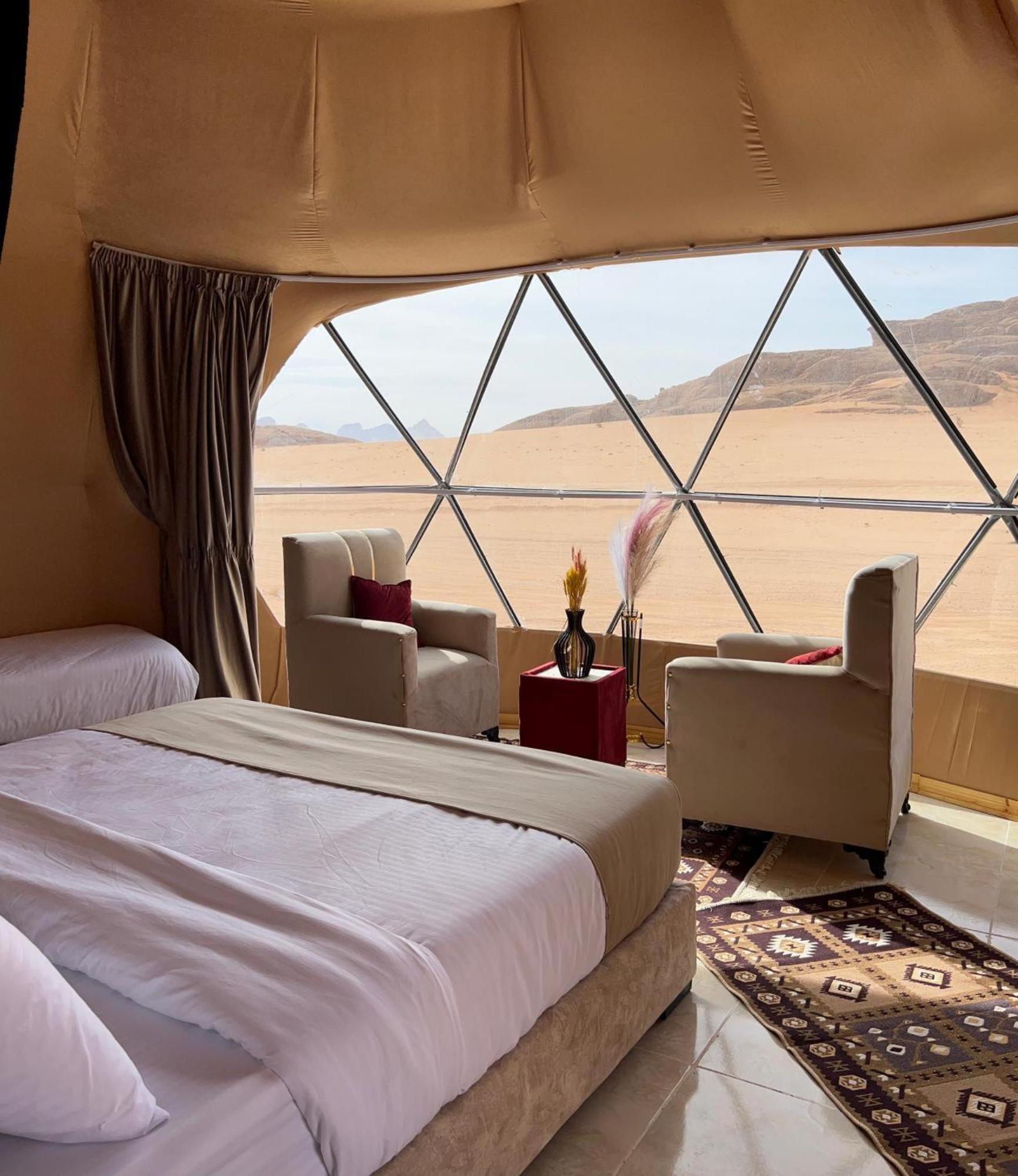 Wadi Rum Caeser Camp Otel Dış mekan fotoğraf